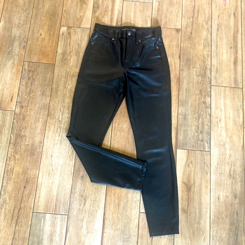 Veronica Beard Black Scuba Jeans size 26/2